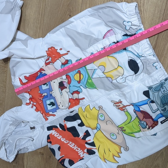 Members Only Exclusive Nickelodeon Windbreaker Jacket Mens size Large - Picture 4 of 8